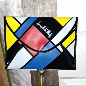 💐$25 Joseph Ribkoff Multicolor Geometric Clutch